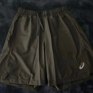 Asics mens 7in 2in 1 shorts